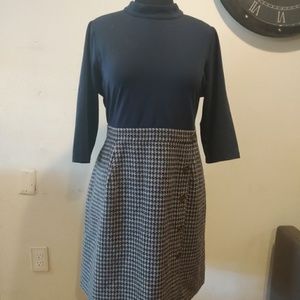 ModCloth Navy Blue Vintage Work Dress